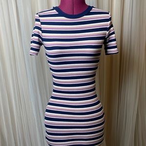 Divided Striped Dress Size 2